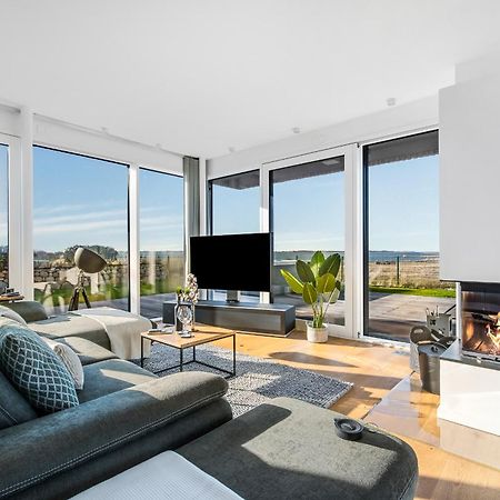Villa King Erste Lage, Dachterrasse, Meerblick, Carport, Kamin, Sauna, Terrasse, Aussenrolllaeden أوبلينتيز المظهر الخارجي الصورة