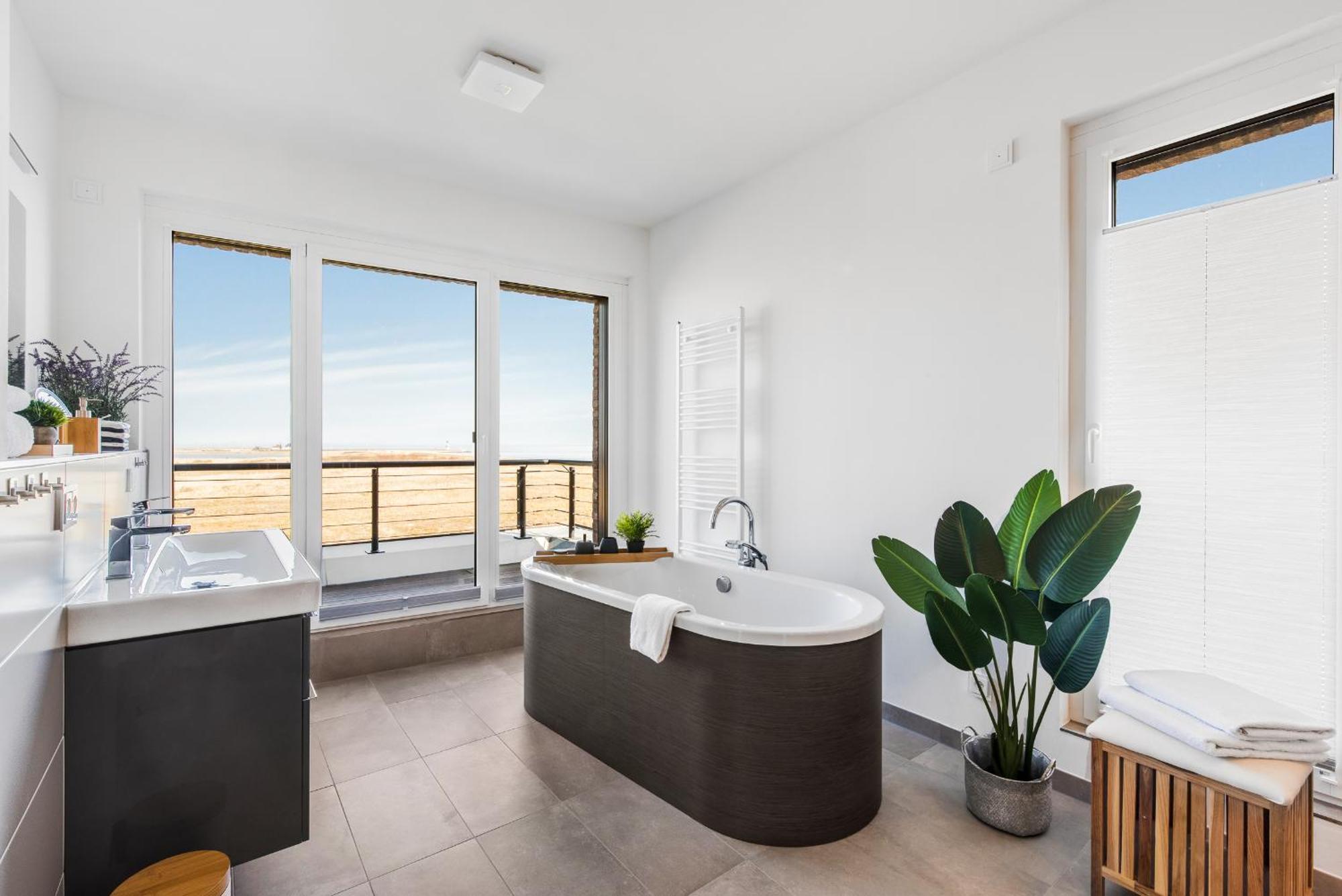 Villa King Erste Lage, Dachterrasse, Meerblick, Carport, Kamin, Sauna, Terrasse, Aussenrolllaeden أوبلينتيز المظهر الخارجي الصورة