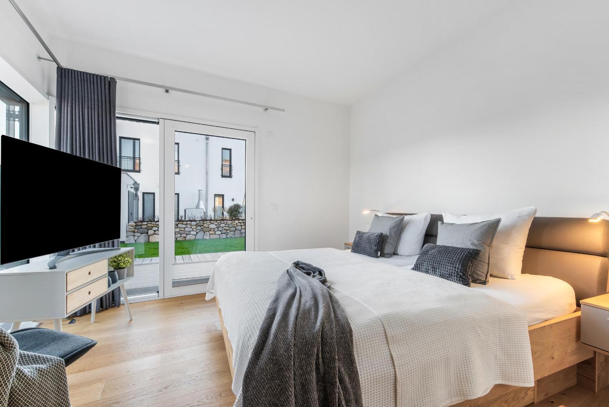 Villa King Erste Lage, Dachterrasse, Meerblick, Carport, Kamin, Sauna, Terrasse, Aussenrolllaeden أوبلينتيز المظهر الخارجي الصورة